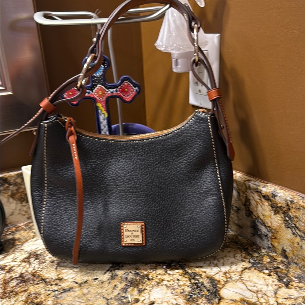 Dooney & Bourke Black Leather Shoulder Bag